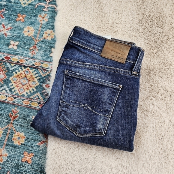 Lucky Brand Ankle Brooke Skinny Denim Jeans 0/25 - Picture 5 of 9